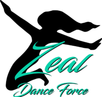 Zeal Dance Force Dance Studio Logo